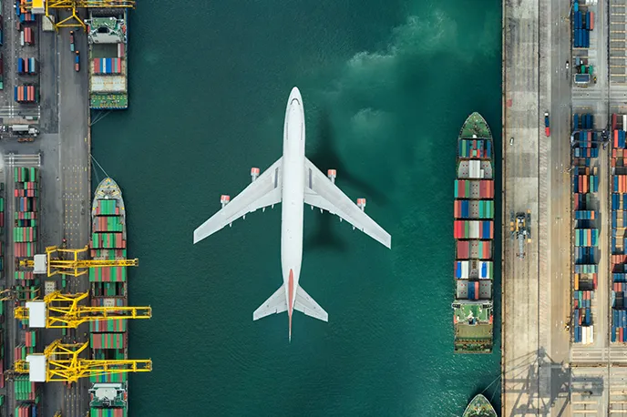 Ports are the connection gate between countries where cargo shipment transactions happen, whether air freight or sea freight shipments.