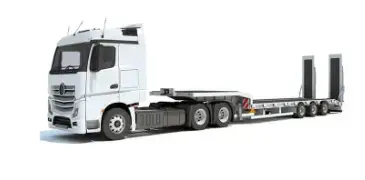 LOW BED TRAILER TRUCK