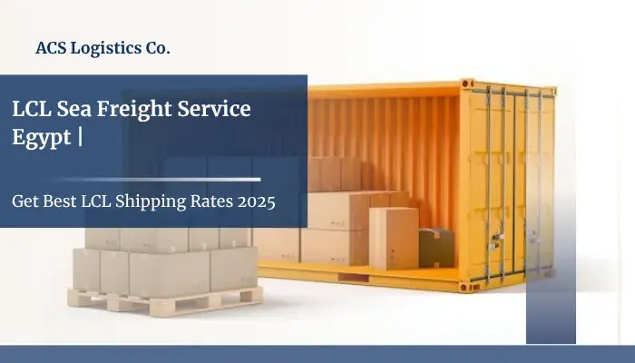 LCL Sea freight LCL Sea freight